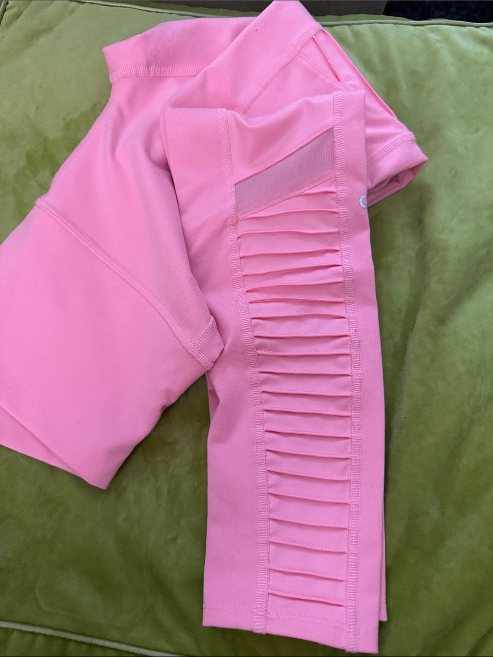 ALO Yoga Pink High-Waist Leggings - Picture 2 of 4